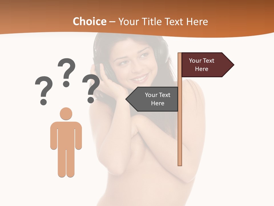 Female Studio Entertainment PowerPoint Template