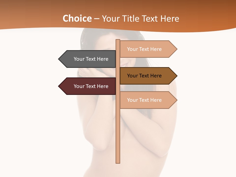 Female Studio Entertainment PowerPoint Template