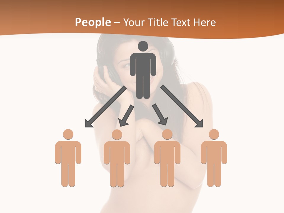 Female Studio Entertainment PowerPoint Template