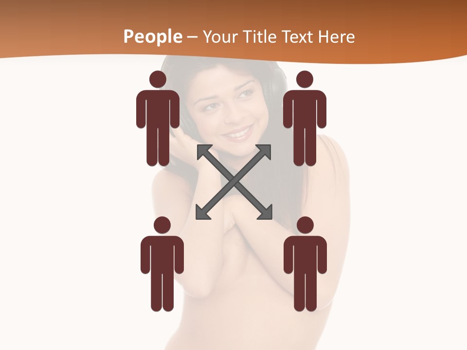 Female Studio Entertainment PowerPoint Template