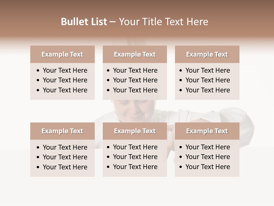 Chores Service Male PowerPoint Template