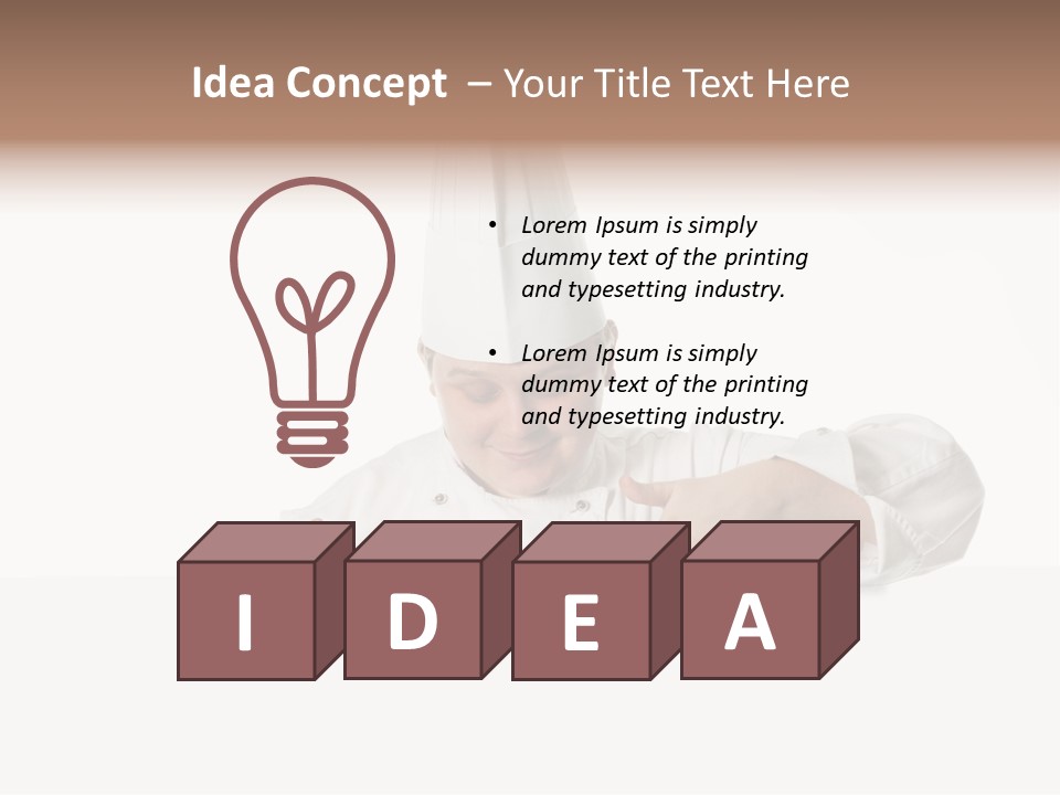 Chores Service Male PowerPoint Template