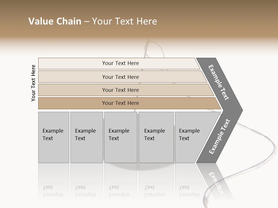 Black Needle Isolated PowerPoint Template