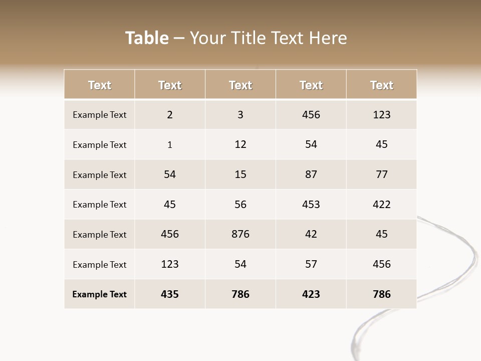 Black Needle Isolated PowerPoint Template