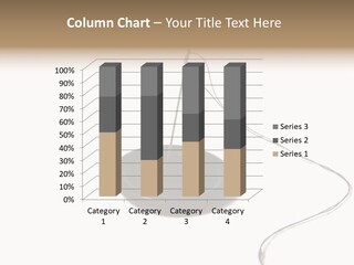 Black Needle Isolated PowerPoint Template