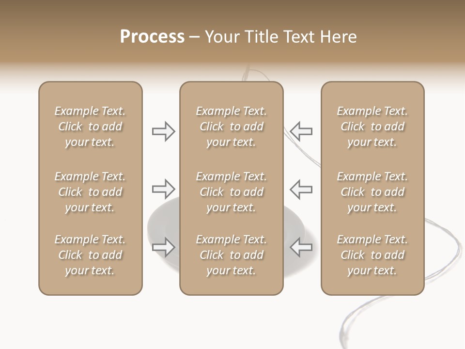Black Needle Isolated PowerPoint Template