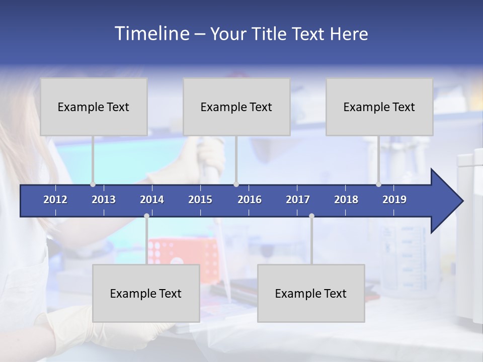 Work Girl Science PowerPoint Template