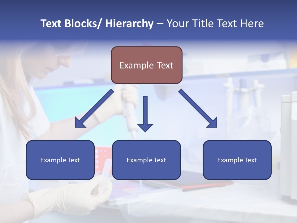 Work Girl Science PowerPoint Template