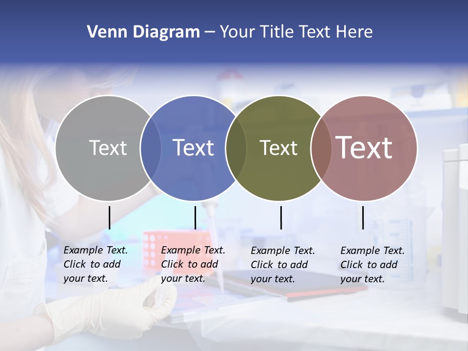 Work Girl Science PowerPoint Template