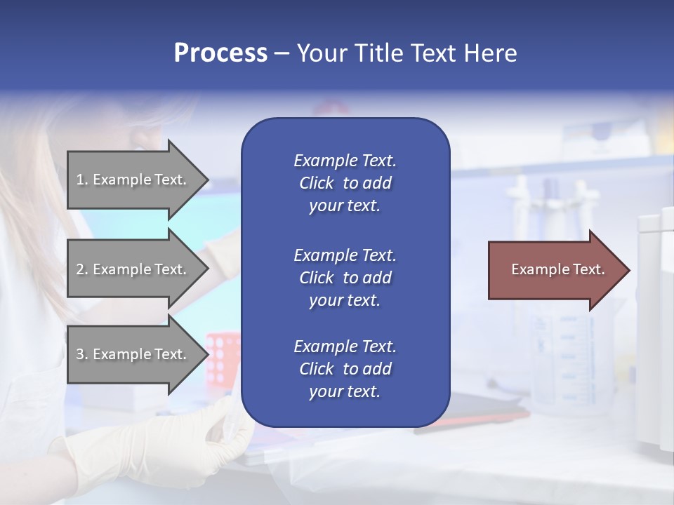 Work Girl Science PowerPoint Template