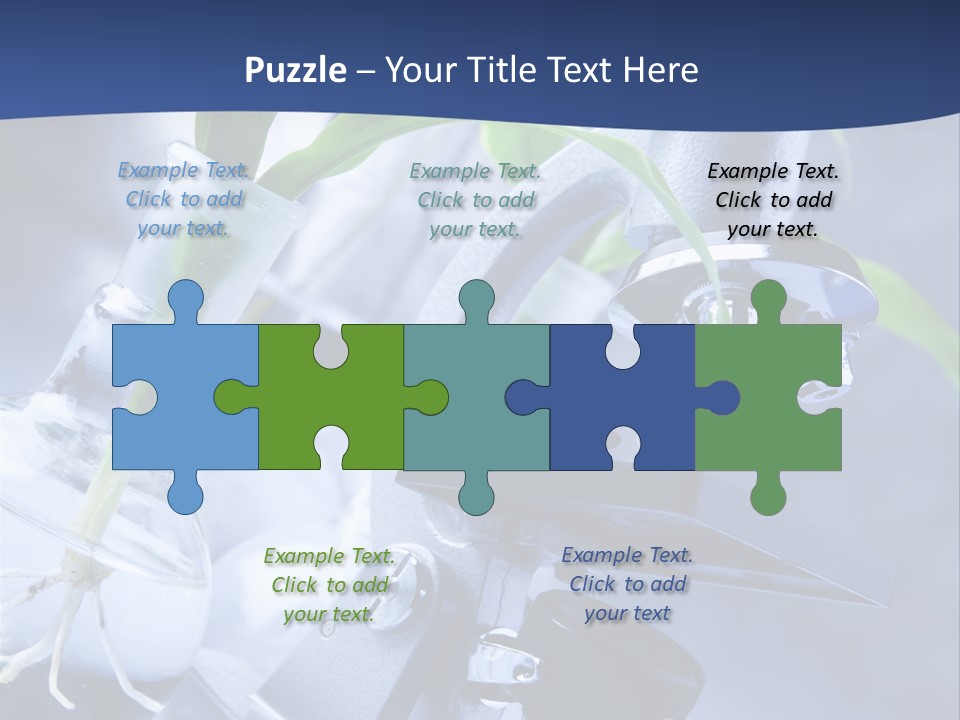 Scientific Nature Biochemistry PowerPoint Template