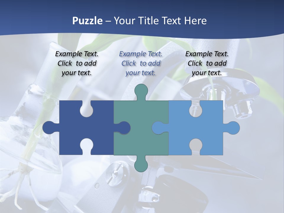 Scientific Nature Biochemistry PowerPoint Template