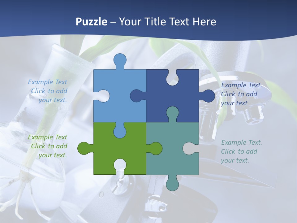 Scientific Nature Biochemistry PowerPoint Template