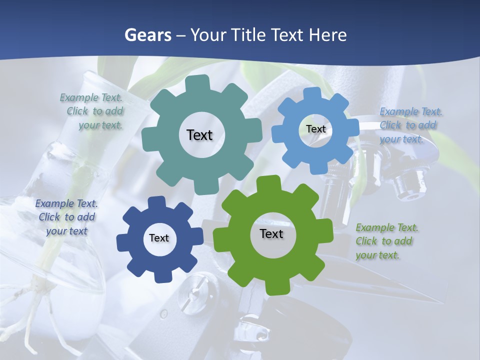 Scientific Nature Biochemistry PowerPoint Template