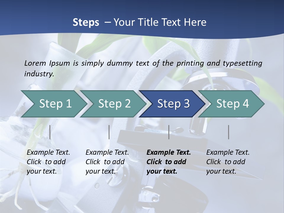 Scientific Nature Biochemistry PowerPoint Template
