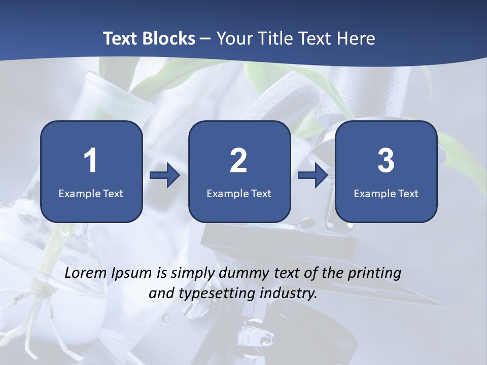Scientific Nature Biochemistry PowerPoint Template