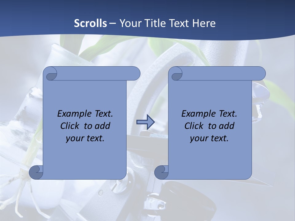 Scientific Nature Biochemistry PowerPoint Template