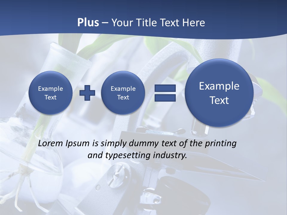 Scientific Nature Biochemistry PowerPoint Template