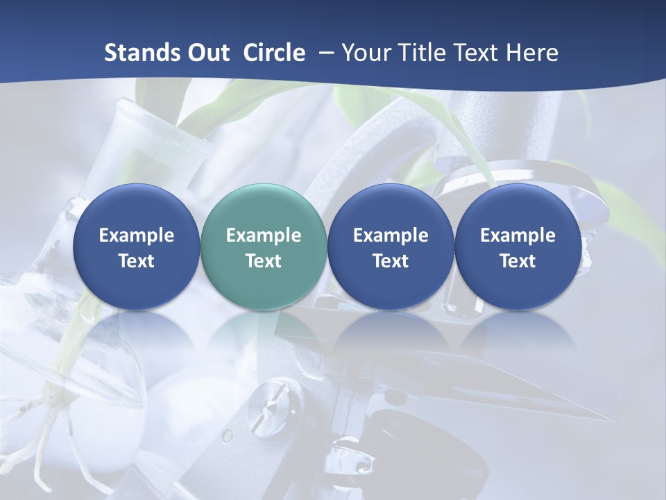 Scientific Nature Biochemistry PowerPoint Template