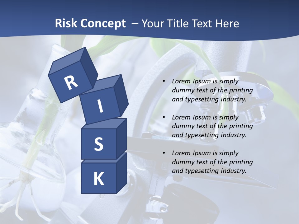 Scientific Nature Biochemistry PowerPoint Template