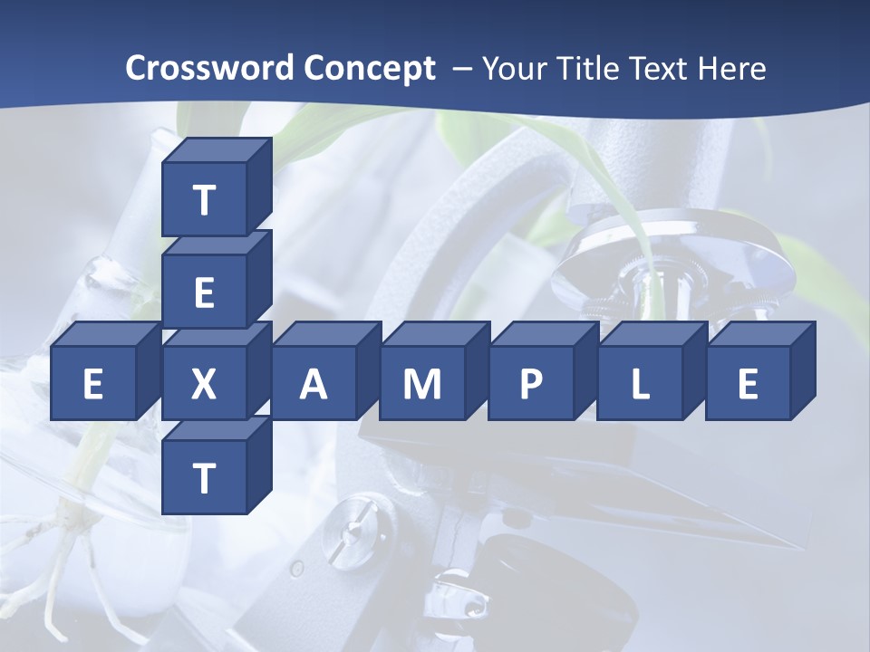 Scientific Nature Biochemistry PowerPoint Template