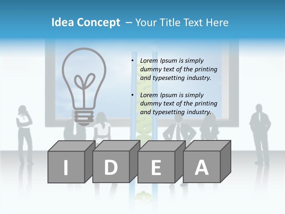Boardroom People Di Cu Ion PowerPoint Template