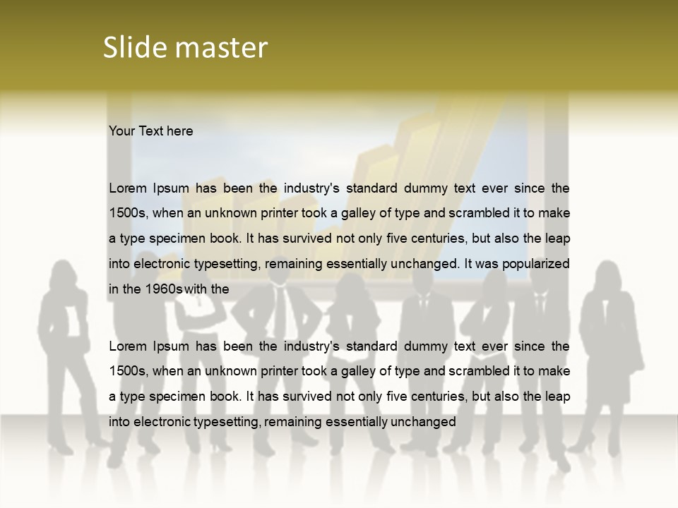 Team Company Itting PowerPoint Template