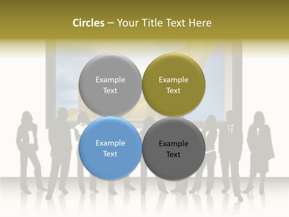 Team Company Itting PowerPoint Template