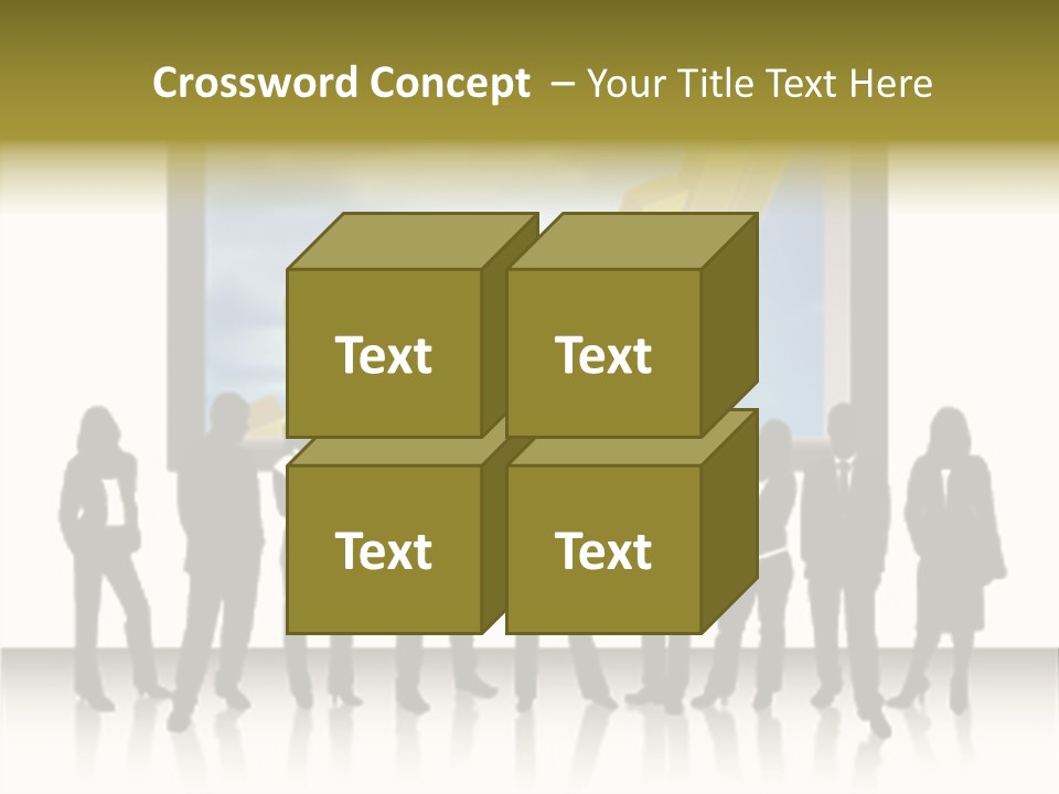 Team Company Itting PowerPoint Template