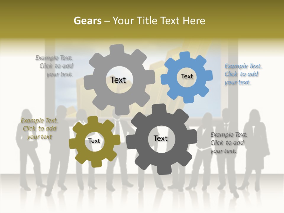 Team Company Itting PowerPoint Template