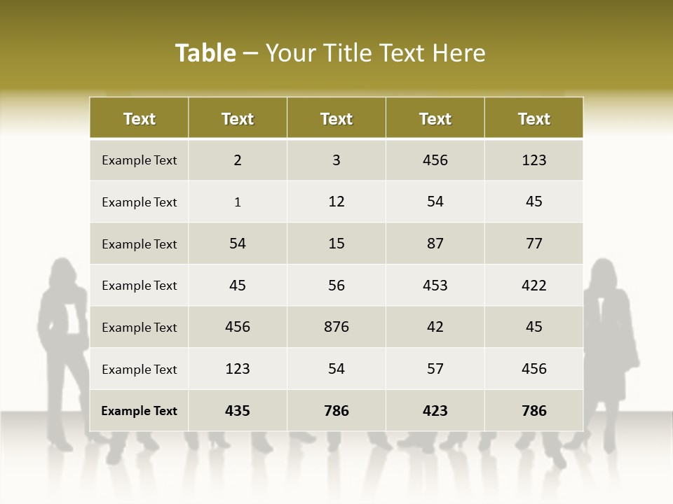 Team Company Itting PowerPoint Template