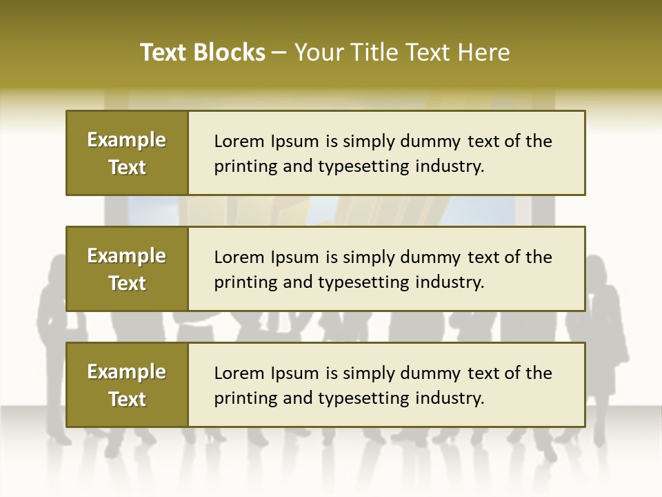 Team Company Itting PowerPoint Template