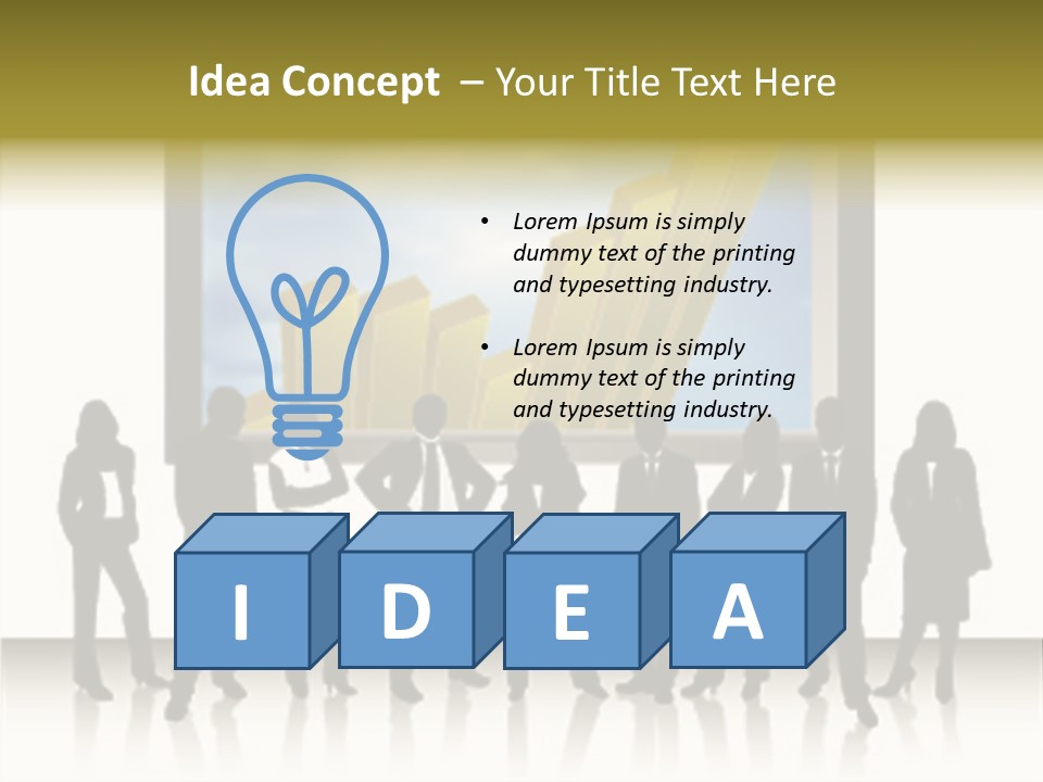 Team Company Itting PowerPoint Template