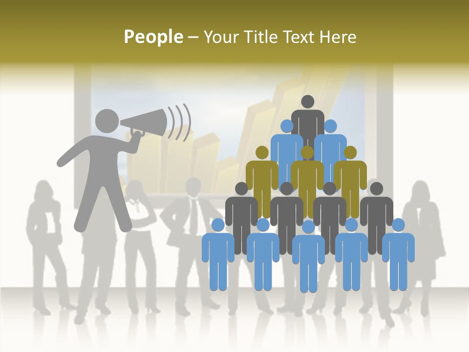 Team Company Itting PowerPoint Template