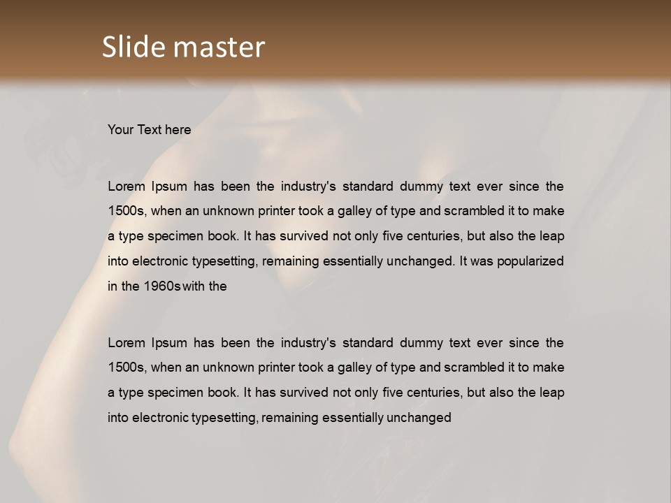 Late Night Summer Lounge PowerPoint Template