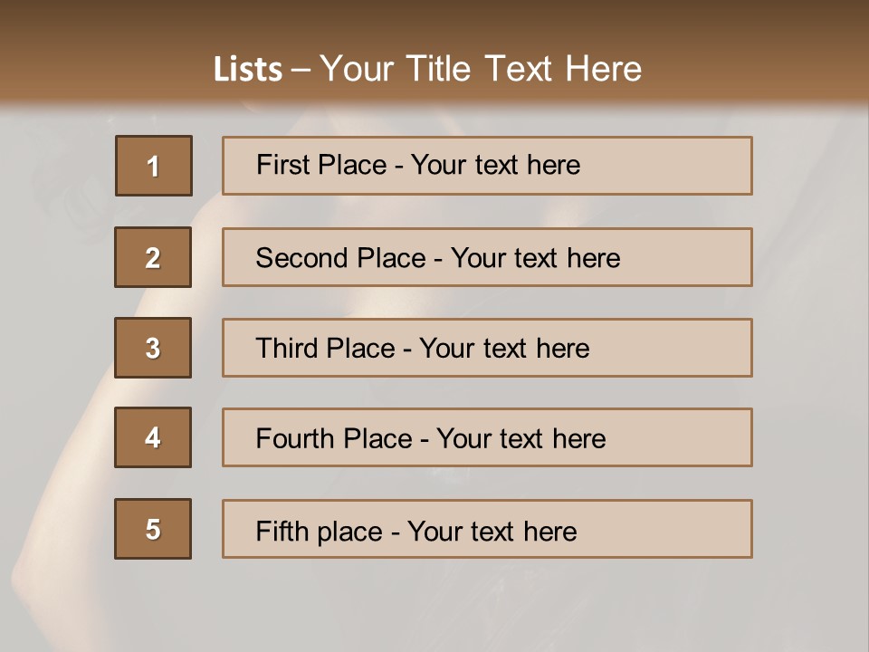 Late Night Summer Lounge PowerPoint Template