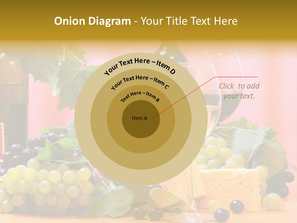 Food Still Life Wine PowerPoint Template