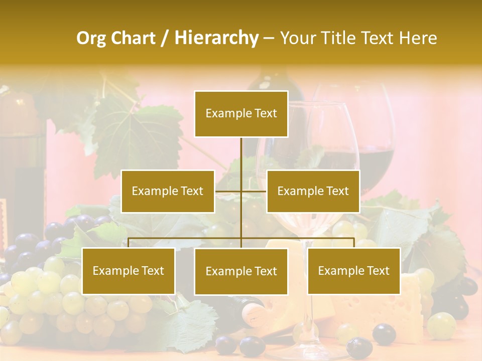 Food Still Life Wine PowerPoint Template