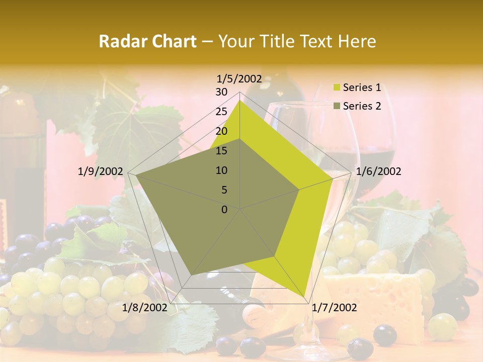 Food Still Life Wine PowerPoint Template