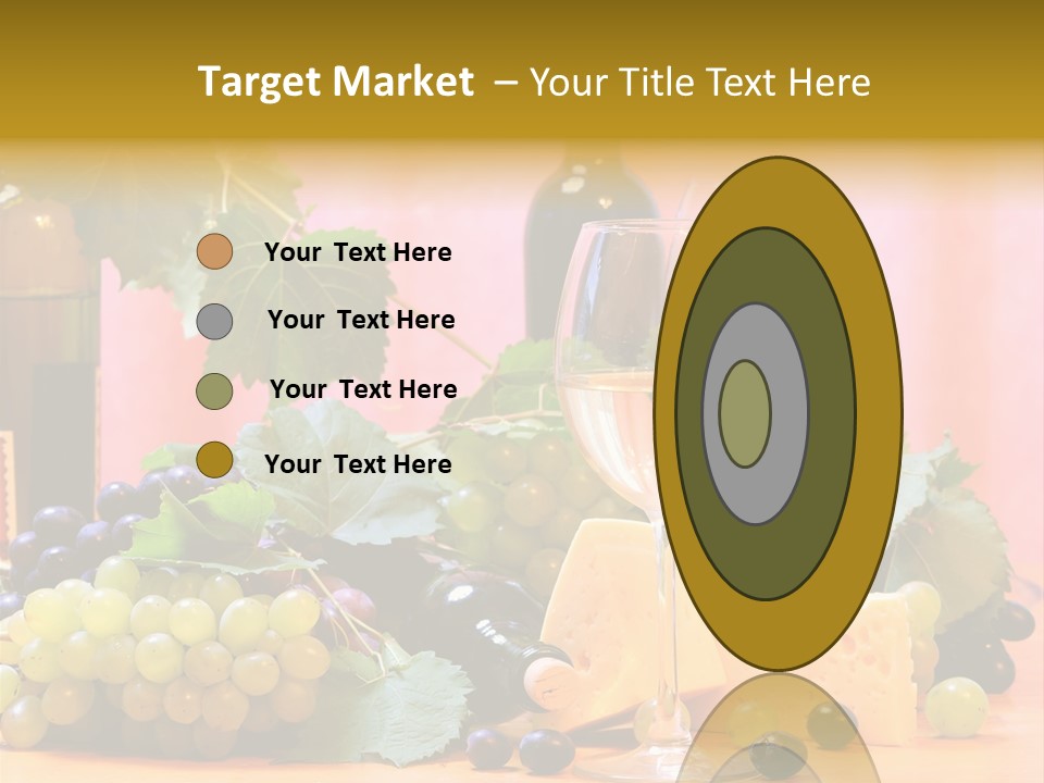 Food Still Life Wine PowerPoint Template