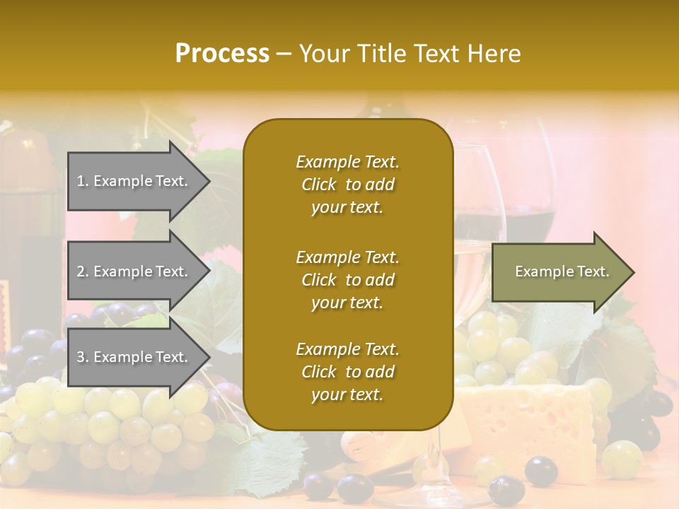 Food Still Life Wine PowerPoint Template