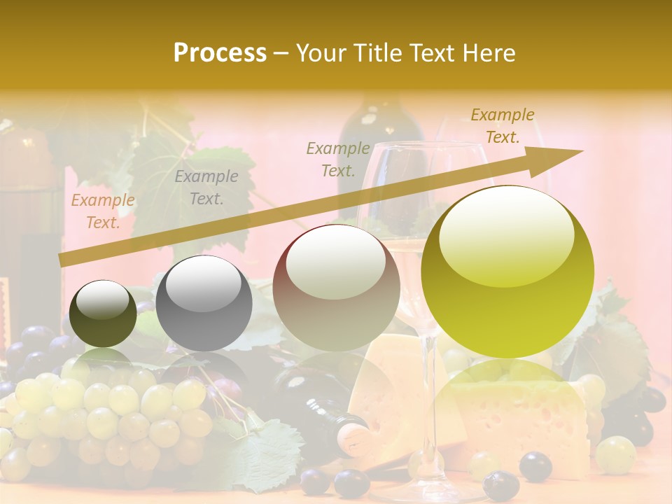 Food Still Life Wine PowerPoint Template