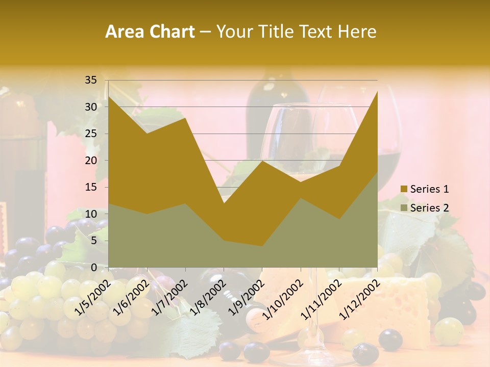 Food Still Life Wine PowerPoint Template