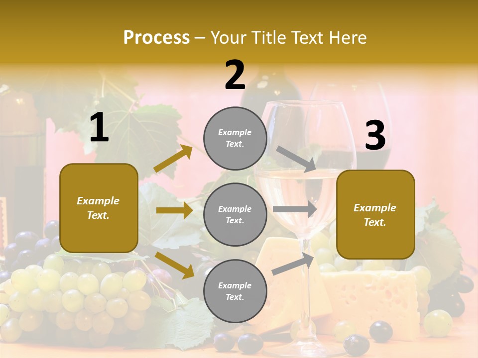 Food Still Life Wine PowerPoint Template