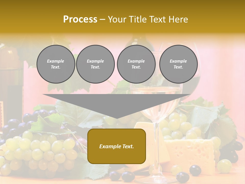 Food Still Life Wine PowerPoint Template