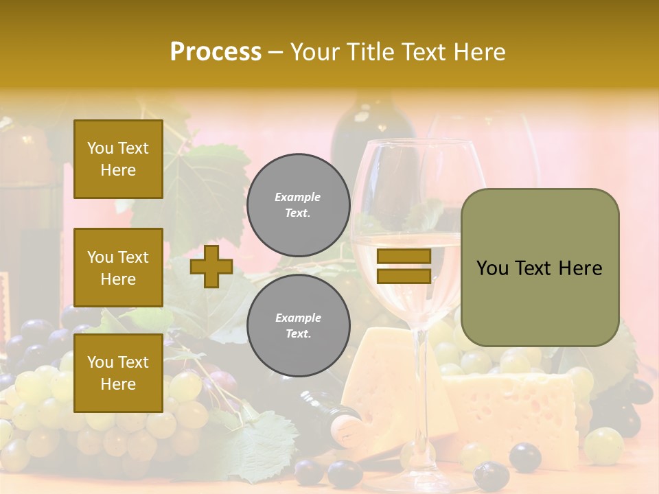 Food Still Life Wine PowerPoint Template