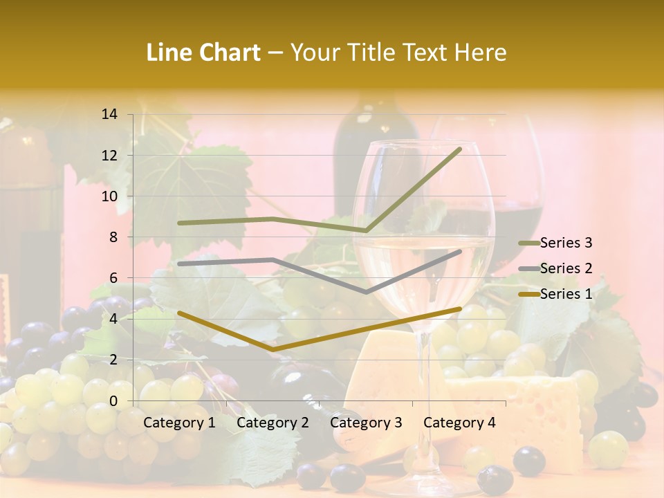 Food Still Life Wine PowerPoint Template