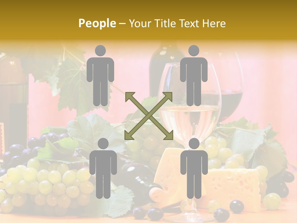 Food Still Life Wine PowerPoint Template