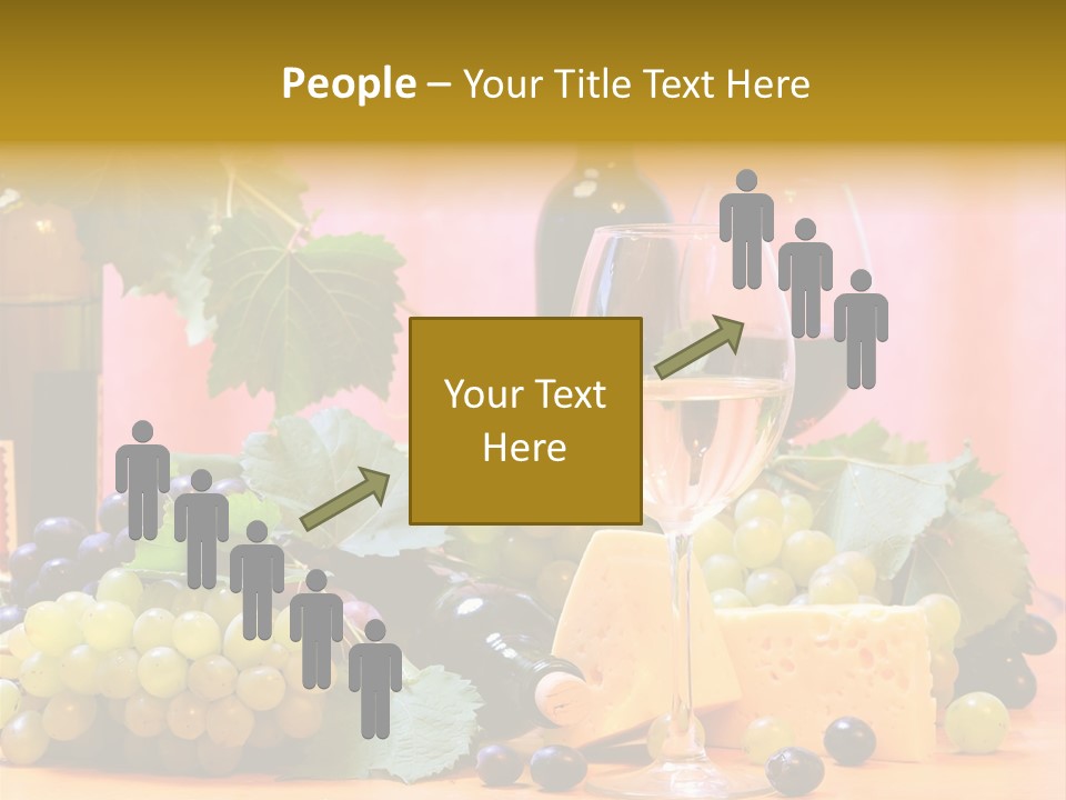 Food Still Life Wine PowerPoint Template