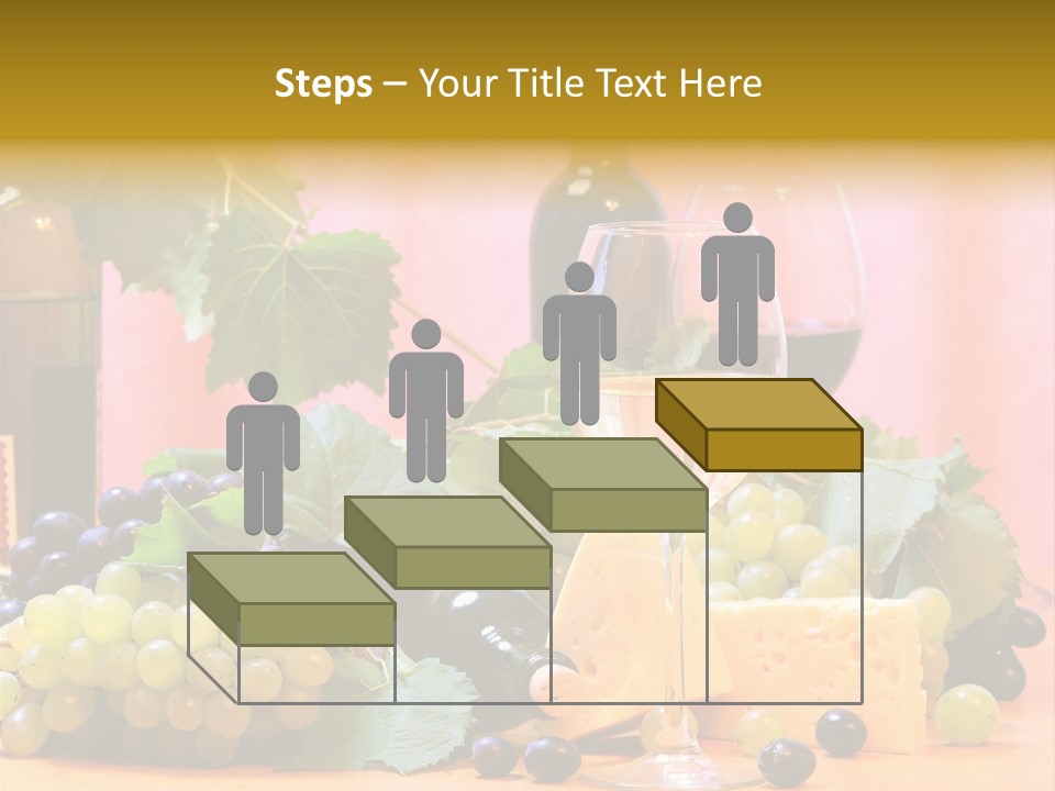 Food Still Life Wine PowerPoint Template